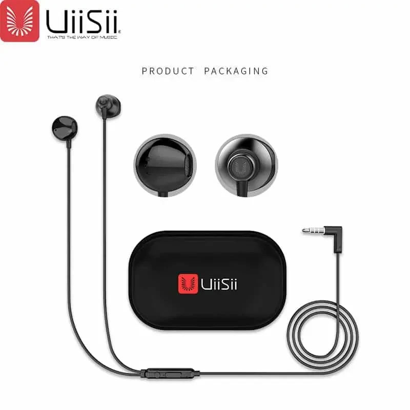 UiiSii HM12 Wired In-Ear Deep Bass Earphone